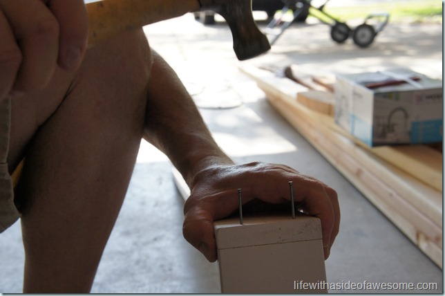 putting the frame together